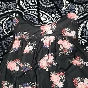 Flower dress tank